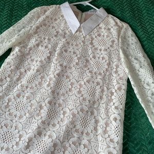 English Factory Collared Mini Dress